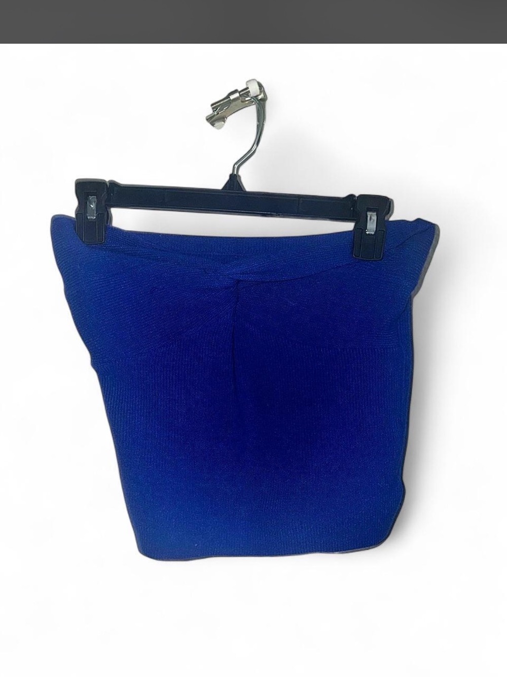 Women’s Royal Blue Knit Pencil Skirt